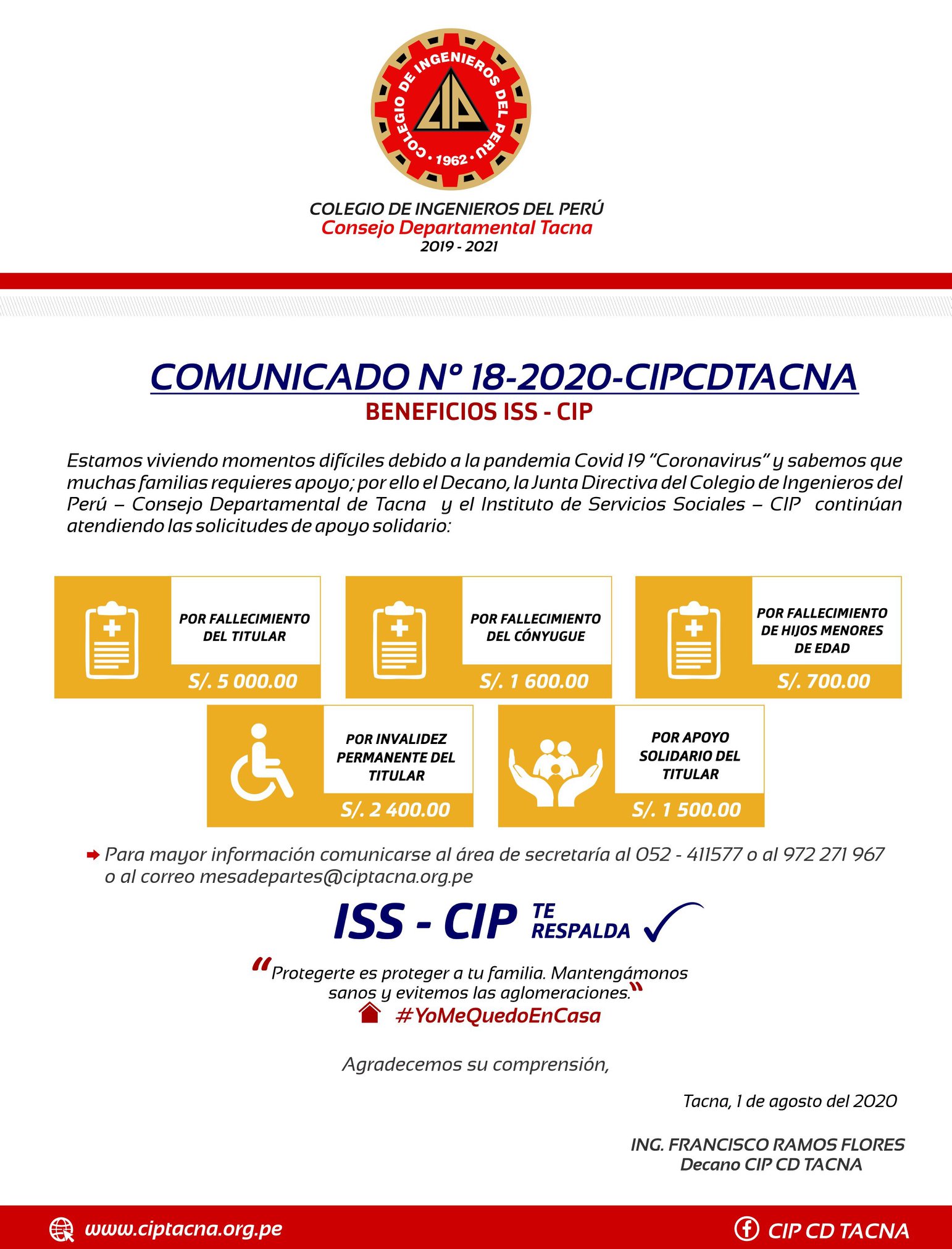 Comunicado 18-2020