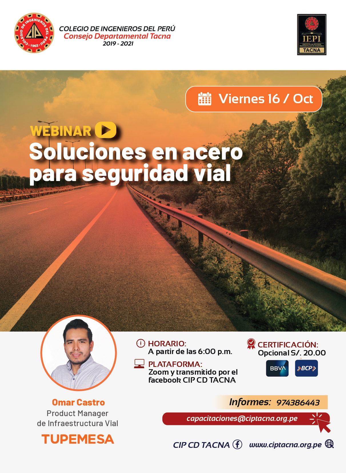 Webinar gratuito Seguridad y prevención de accidentes y enfermedades