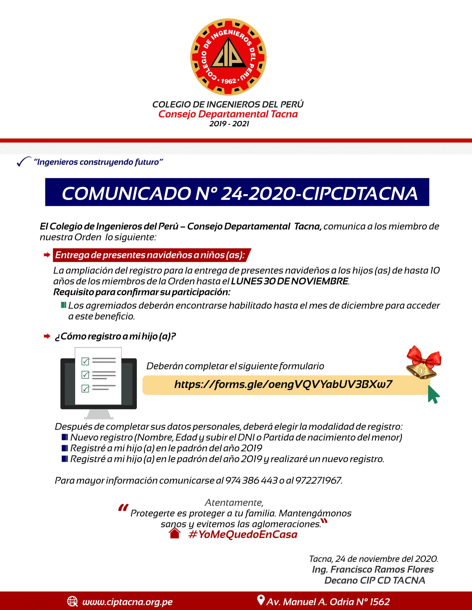 Comunicado 24-2020